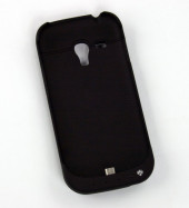 Дополнительная АКБ защитная крышка для Samsung i8190 2000mA (черная) Дополнительная АКБ защитная крышка для Samsung i8190 2000mA (черная)