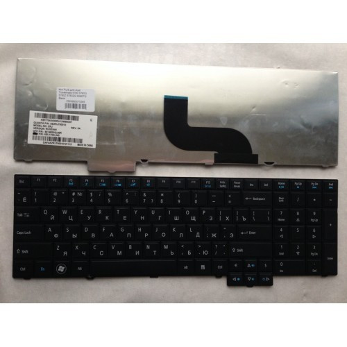 Клавиатура для ноутбука ACER Travelmate 5760 5760G 5760Z 5760ZG 6595TG Black. РУССКАЯ РАСКЛАДКА