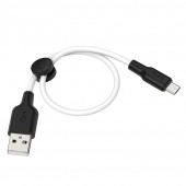 Кабель USB HOCO (X21) Plus microUSB (1м) (черно/белый) Кабель USB HOCO (X21) Plus microUSB (1м) (черно/белый)