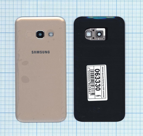 Задняя крышка корпуса для Samsung Galaxy A3 2017 (A320F), золотая