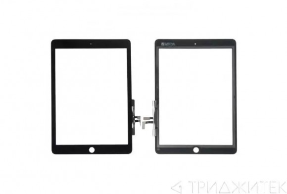 Тачскрин (сенсорное стекло) для планшета Apple iPad Air (A1474, A1475, A1476), черный, 9.7