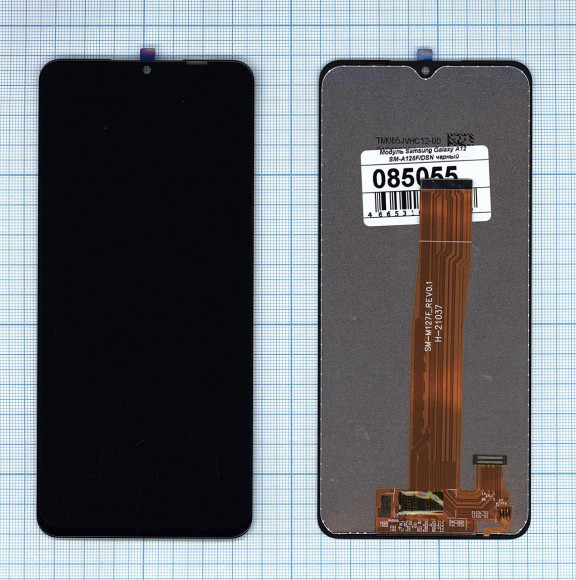 Дисплей для Samsung Galaxy A12 SM-A125F/DSN (TFT) черный