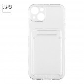 Силиконовый чехол для iPhone 13 карман для карт Силиконовый чехол для iPhone 13 карман для карт