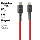 USB-C Кабель Xiaomi ZMI Apple Lightning MFi AL873K 100 cm (красный) USB-C Кабель Xiaomi ZMI Apple Lightning MFi AL873K 100 cm (красный)