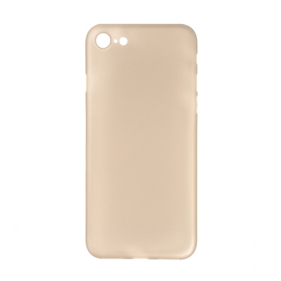 Защитная крышка для Apple iPhone 8, 7 (4, 7") матовый пластик 0, 4 мм, серая (упаковка пакетик)