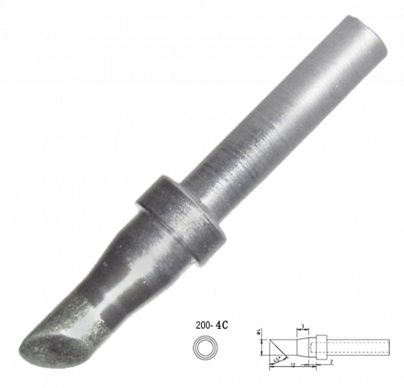 Жало для паяльника Quick QSS200-T-4C