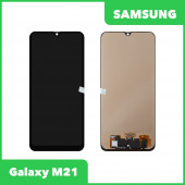 LCD дисплей для Samsung Galaxy M21 SM-M215 в сборе (черный) LCD дисплей для Samsung Galaxy M21 SM-M215 в сборе (черный)