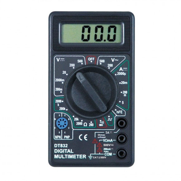 Мультиметр цифровой DT832