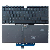 Клавиатура для ноутбука Huawei MagicBook HBL-W29 черная, плоский Enter, с подсветкой Клавиатура для ноутбука Huawei MagicBook HBL-W29 черная, плоский Enter, с подсветкой