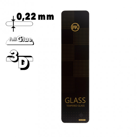 Защитное стекло WK Star Trek 3D Curved Edge Tempered Glass для Apple iPhone 7 с рамкой, черное