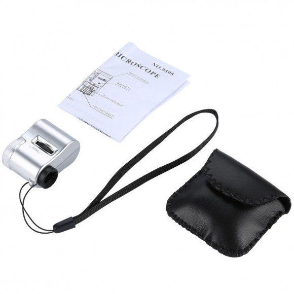 Мини микроскоп со светодиодной подсветкой Мини микроскоп со светодиодной подсветкой