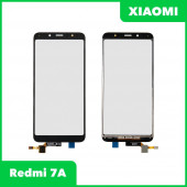 Сенсорное стекло (тачскрин) для Xiaomi Redmi 7A, черный