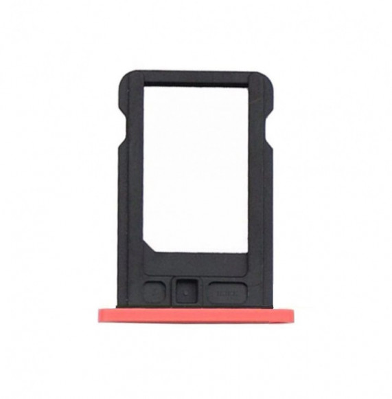 Держатель (лоток) SIM-карты для Apple IPhone 5С, красный