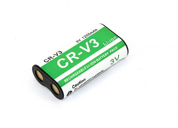Аккумулятор CR-V3для фотоаппарата Casio, 3В, 1200мАч