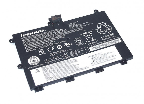 Аккумулятор (батарея) для ноутбука Lenovo Yoga 11e, 7.4В, 34Вт, 4600мАч, черная (оригинал)
