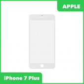 Стекло + OCA в сборе с рамкой для Apple iPhone 7 Plus олеофобное покрытие, белый