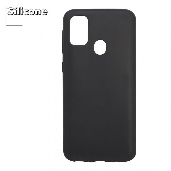 Чехол силиконовый "LP" для Samsung Galaxy M30s TPU, черный, непрозрачный (европакет)