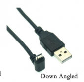 Кабель USB Type A на Micro USB угол вниз 0,5 м Кабель USB Type A на Micro USB угол вниз 0,5 м