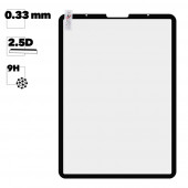 Защитное стекло "LP" для iPad Pro 11" 2021 Thin Frame Full Glue с рамкой 0, 33 мм 2, 5D 9H (черное)