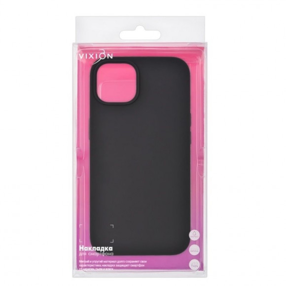 Накладка Vixion для Apple iPhone 13, черный