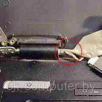 Ремонт (замена) шлейфа матрицы на ноутбуке DELL Ремонт (замена) шлейфа матрицы на ноутбуке DELL