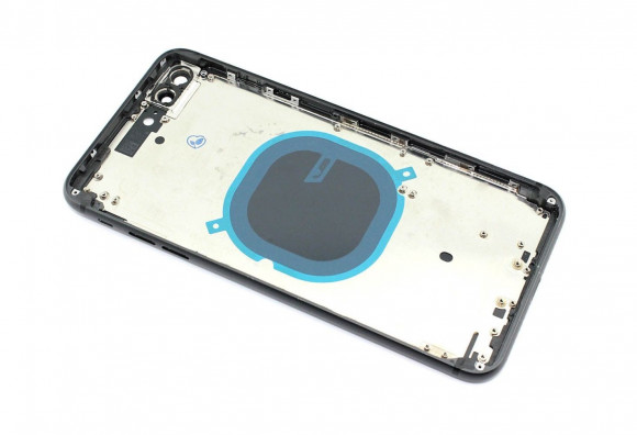 Задняя крышка (корпус) в сборе с рамкой для Apple iPhone 8 Plus, black