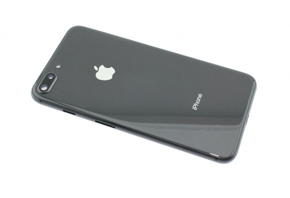Задняя крышка (корпус) в сборе с рамкой для Apple iPhone 8 Plus, black