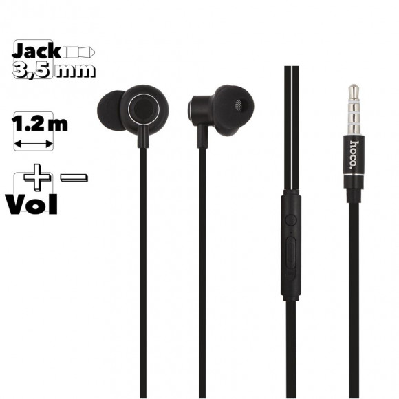 Гарнитура Hoco M44 Magic Sound Wired Earphones With Mic, черная