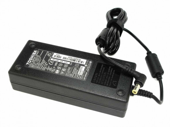 Блок питания (зарядное) для ноутбука Toshiba 15В, 8A, 120В, 6.3*3.0мм (OEM)