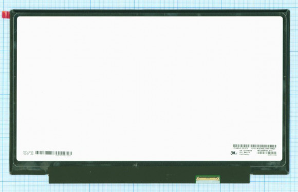 Матрица (экран) для ноутбука LP140QH1(SP)(E3), 14", 2560x1440, 40 pin, LED, глянцевая