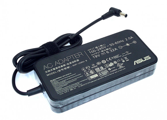 Блок питания (зарядное) для ноутбука Asus 19В, 6.32A, 6.0x3.7мм pin (оригинал)