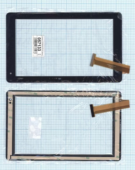 Тачскрин (сенсорное стекло) VTCP090A25-FPC-2.0 для планшета HOMETECH PREMIUM TAB 9, Vulcan Omega, 9", черный