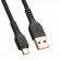 USB кабель "LP" MicroUSB "Extra" TPE (черный, коробка)