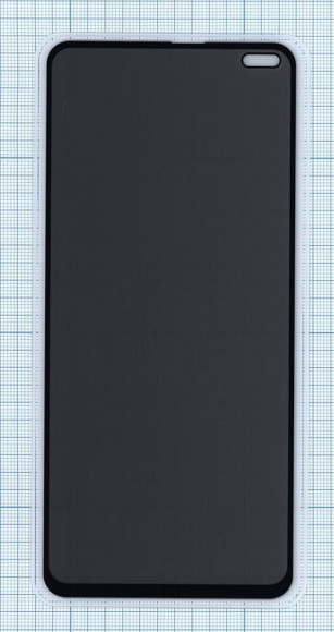 Защитное стекло Privacy "Анти-шпион" для Xiaomi POCO X2