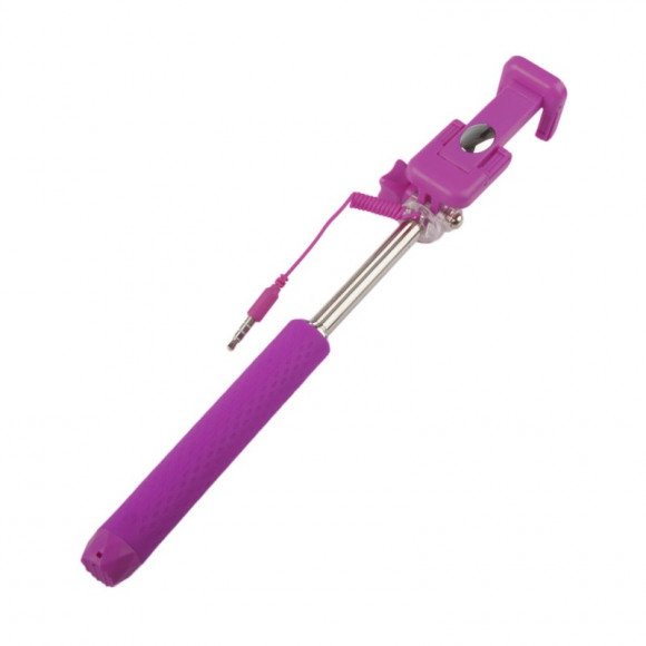 Монопод телескопический RK Mini 3, 0.7 м, съемка через разъем гарнитуры, розовый (прозрачный бокс) Монопод телескопический RK Mini 3, 0.7 м, съемка через разъем гарнитуры, розовый (прозрачный бокс)