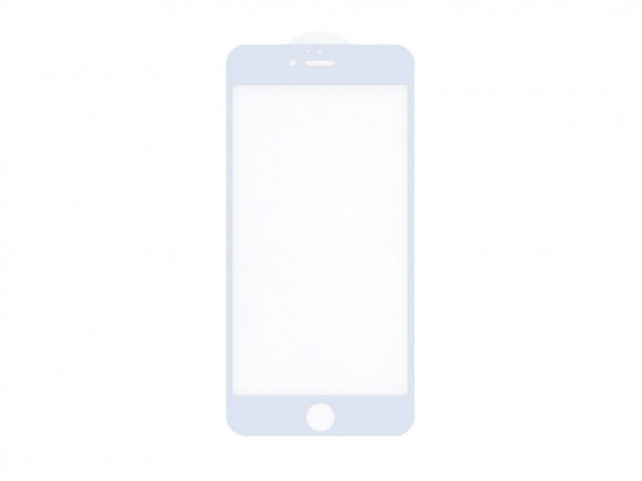 Защитное стекло 3D для Apple iPhone 6, белый (Vixion)