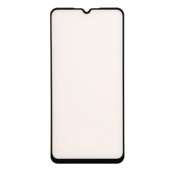 Защитное стекло Full Glue Premium Krutoff для Realme C20, C21, C21Y, C11 (2021), черный