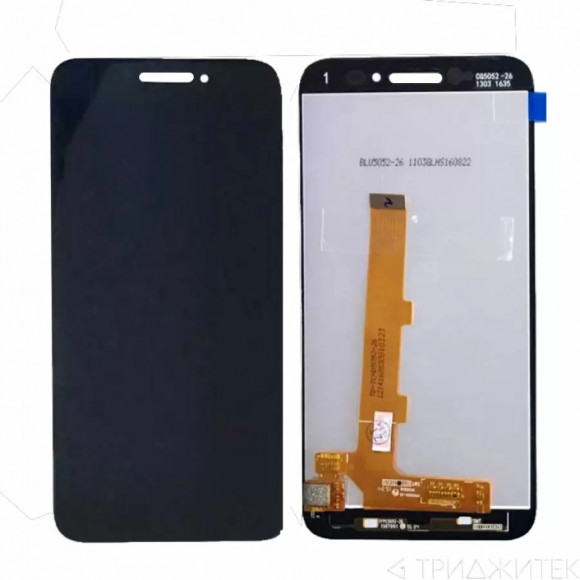 Дисплей для Alcatel OT 5080X + тачскрин (черный)