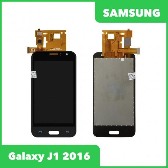LCD дисплей для Samsung Galaxy J1 2016 SM-J120 в сборе, TFT Slim Metal (черный)