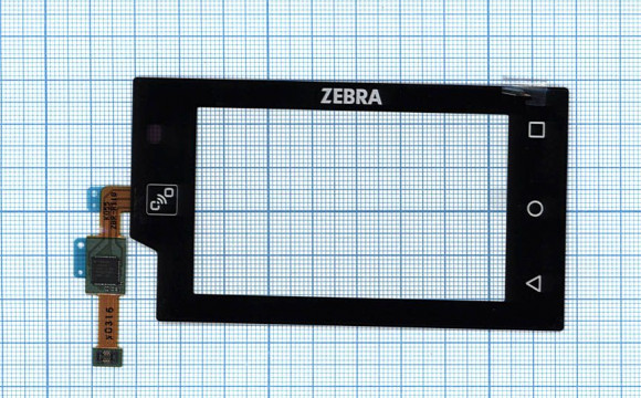 Сенсорное стекло (тачскрин) для Zebra WT6000 WT60A0 черное Сенсорное стекло (тачскрин) для Zebra WT6000 WT60A0 черное