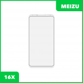Стекло для переклейки дисплея Meizu 16X, белый Стекло для переклейки дисплея Meizu 16X, белый