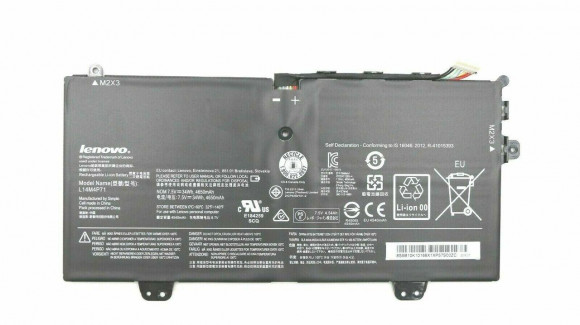 Аккумулятор (батарея) для ноутбука Lenovo Yoga 3 Pro 11 (L14M4P71) 7.6V 4400mAh