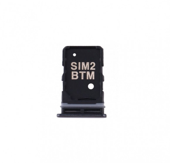 Держатель (лоток) SIM-карты для Samsung Galax A80 2019 (A805F), черный