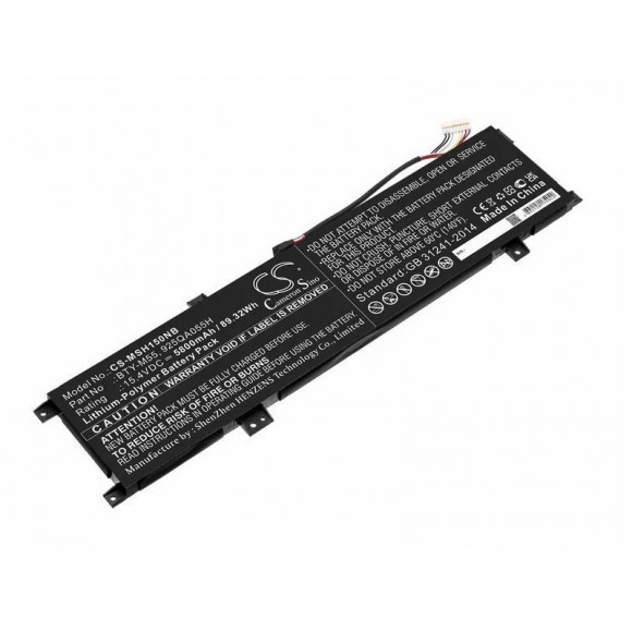 Аккумулятор для MSI (BTY-M55) Alpha 15 B5, 90Wh, 5845mAh, 15.4V