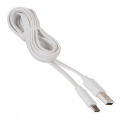 Кабель USB HOCO X5 Bambo USB - Type-C, 2.4А, 1 м, белый