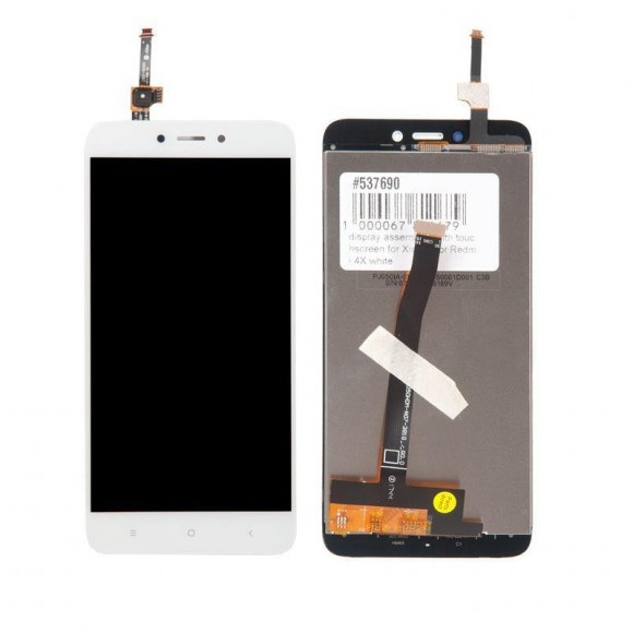 Дисплей Xiaomi Redmi 4X+тачскрин (белый)
