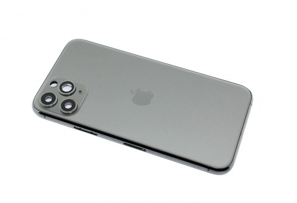Задняя крышка (корпус) в сборе с рамкой для Apple iPhone 11 Pro, black Задняя крышка (корпус) в сборе с рамкой для Apple iPhone 11 Pro, black