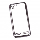 Чехол силиконовый "LP" для Lenovo K5 TPU (прозрачный с черной хром рамкой) Чехол силиконовый "LP" для Lenovo K5 TPU (прозрачный с черной хром рамкой)