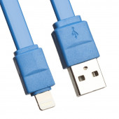 USB Дата-кабель Stable and Faster для Apple 8-pin 20 см., синий