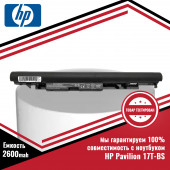Аккумулятор (батарея) для ноутбука HP Pavilion 17T-BS (JC04) 14.8V 2600mAh черная Аккумулятор (батарея) для ноутбука HP Pavilion 17T-BS (JC04) 14.8V 2600mAh черная
